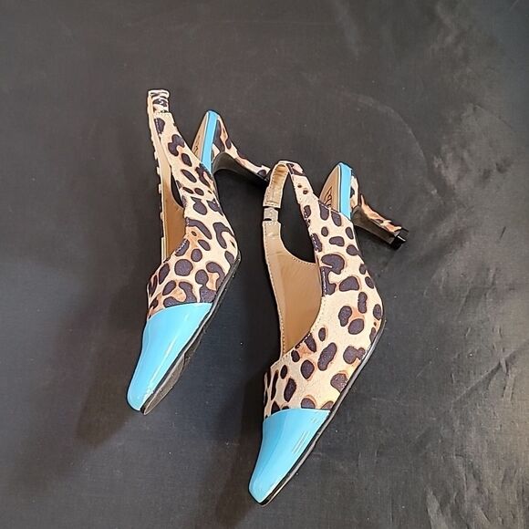 BRAND NEW WILD ABOUT COLOR SLINGBACK BY EY BOUTIQUE STYLISH SLINGBACKS SHOES - Picture 11 of 14